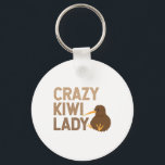 Porte-clés Nouvelle-Zélande Crazy Kiwi Lady Funny Idée cadeau<br><div class="desc">C'est une excellente idée cadeau pour l'amant néo-zélandais et les fans de Kiwi à l'anniversaire,  Noël,  Nouvel An et les jours fériés. Pour mère,  grand-mère,  soeur,  fille et amie.</div>