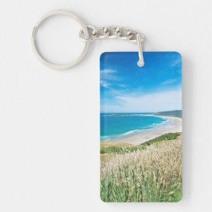 Porte-clés Nouvelle-Zélande, île du Sud, Catlins, baie de Tau