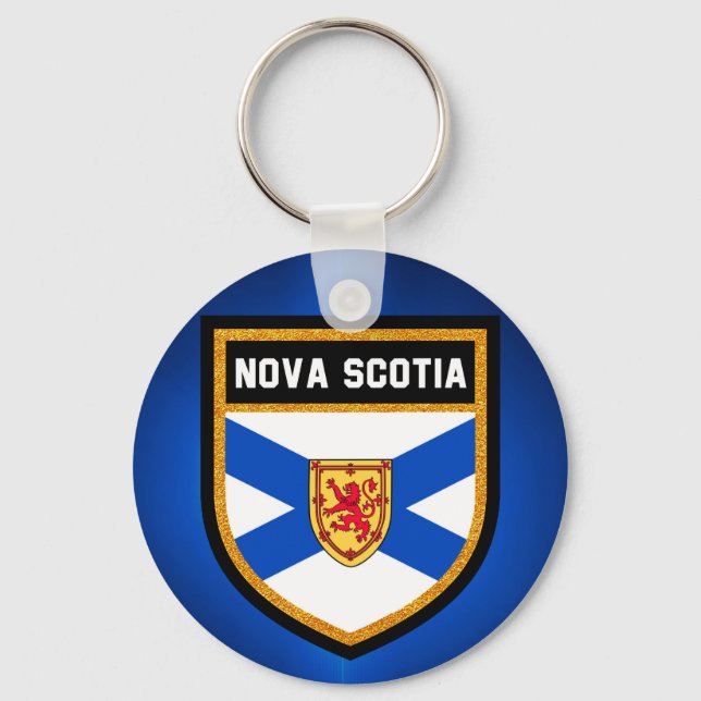 Porte-clés Nova Scotia Flag (Recto)