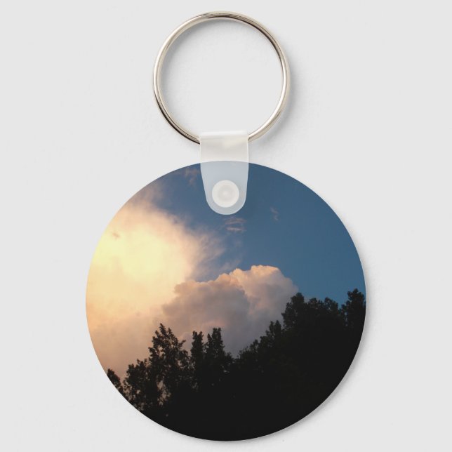 Porte-clés Nuage brillant (Recto)