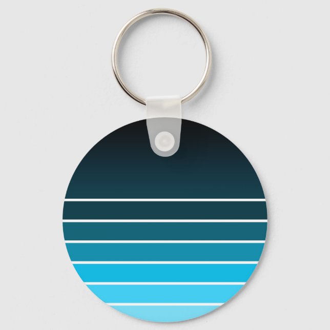 Porte-clés nuance bleue (Recto)