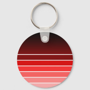 Porte-clés nuance rouge