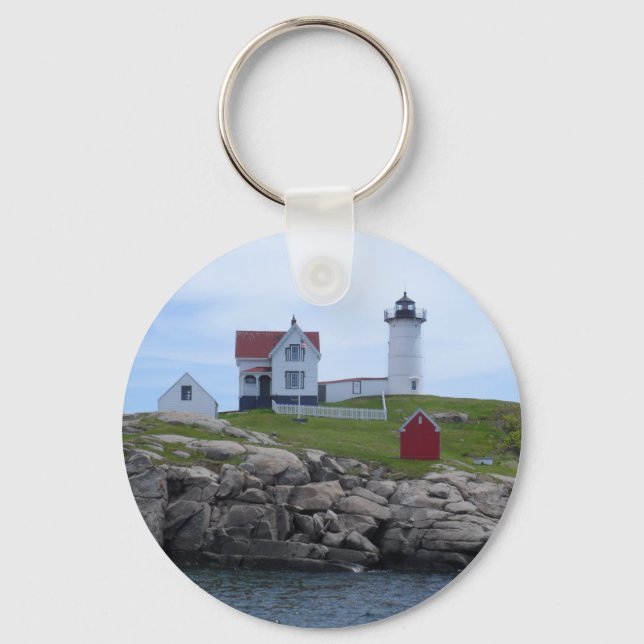 Porte-clés Nubble Lighthouse - Maine (Recto)