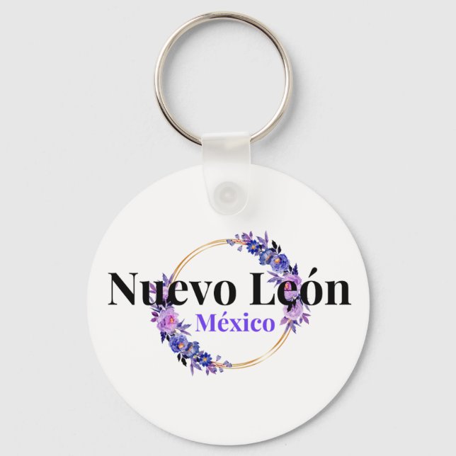 Porte-clés Nuevo Leon Mexique Destination Voyage Bridesmaid (Recto)