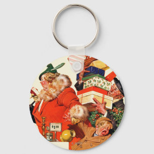 Porte-clés Nuit avant Noël