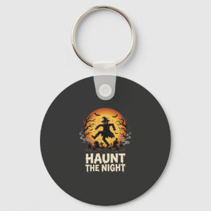 Porte-clés Nuit de l'escroc de la Lune d'Halloween