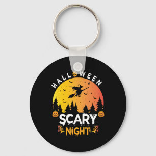 Porte-clés Nuit d'Halloween effrayant Anniversaire