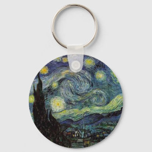 Porte-clés nuit étoilée,1889,Vincent van Gogh