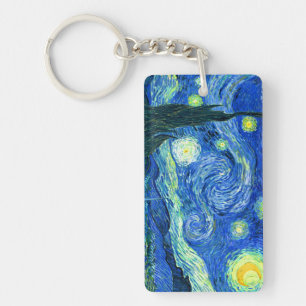 Porte-clés nuit étoilée de Vincent van Gogh