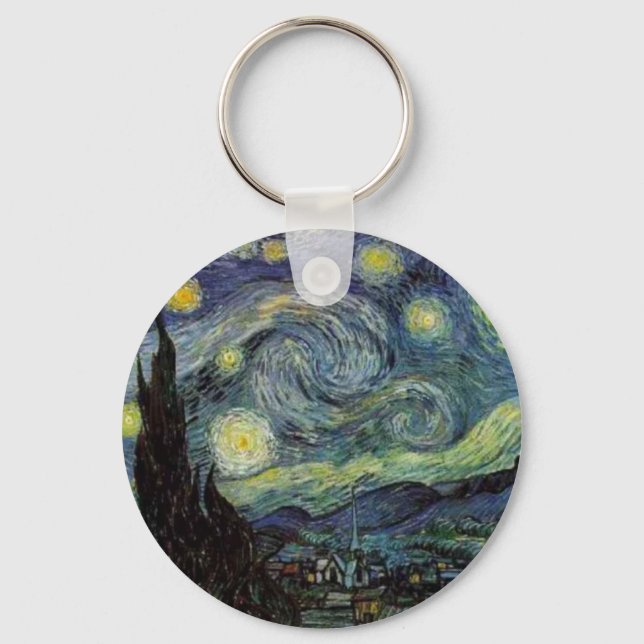 Porte-clés Nuit étoilée - van Gogh (Recto)