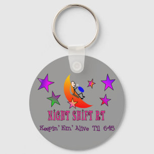 Porte-clés Nuit Shift RT MOON Stick Man