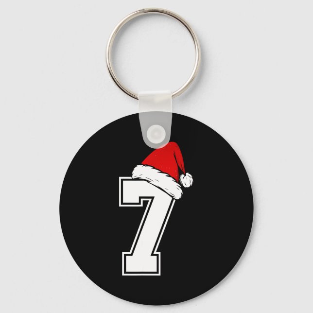 Porte-clés Number 7 Matching Six Seven 6 7 Meme 6 7 Christmas (Recto)