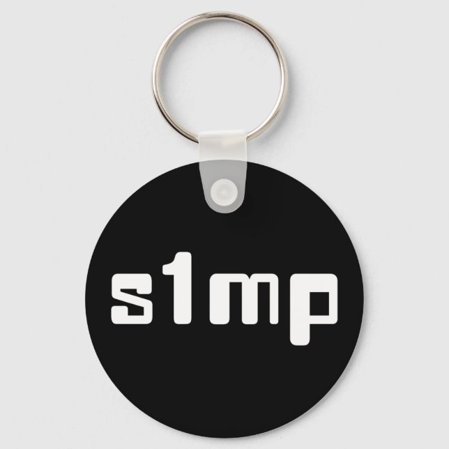 Porte-clés Number One Simp Keychain (Recto)