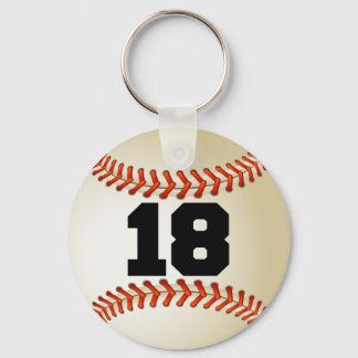 Porte-clés Numéro 18 Baseball