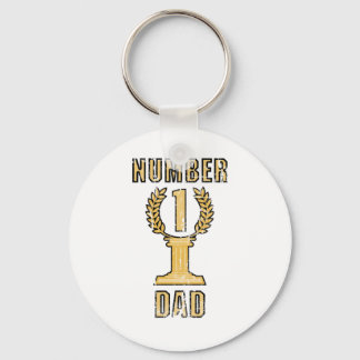 Porte-clés Numéro 1 papa