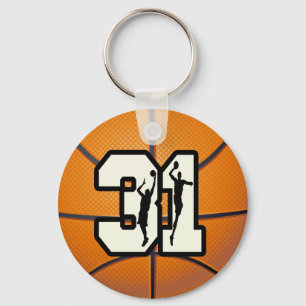 Porte-clés Numéro 31 Basketball