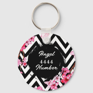 Porte-clés Numéro d'ange "4444"