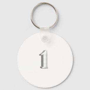 Porte-clés Numéro un