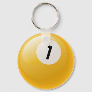 PORTE-CLÉS NUMÉRO UN MILLIARDS BALL