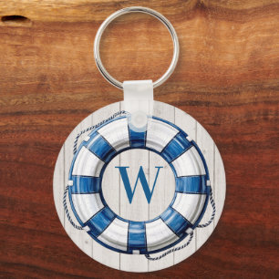 Porte-clés Numéros D'Urgence Nautiques Voir Retour