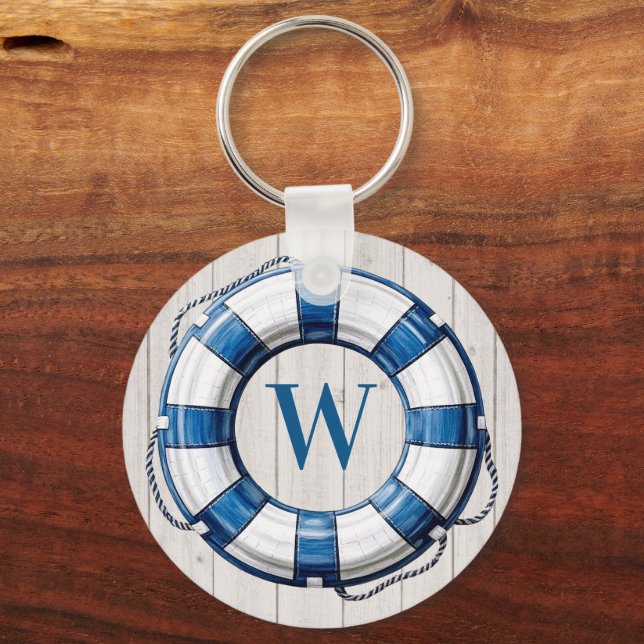 Porte-clés Numéros D'Urgence Nautiques Voir Retour (Recto)