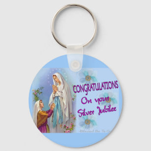 Porte-clés Nuns Silver Jubilee Gifts and Cards