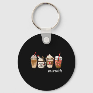 Porte-clés Nurse Life Funny Coffee Nurses