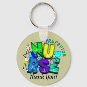 Porte-clés Nurse Preceptor "Thank You" Gifts