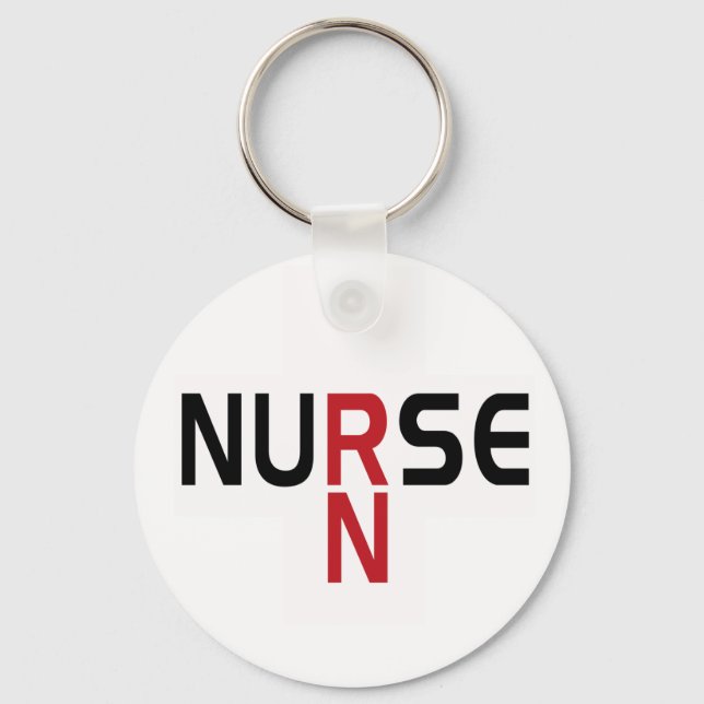 PORTE-CLÉS NURSE RN PORTE - CLÉ (Recto)