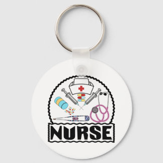 Porte-clés Nurse With Equipment Design