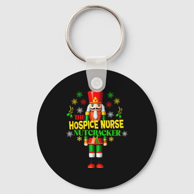 Porte-clés Nutcracker Hosce Nurse Festive Christmas Holiday S (Recto)