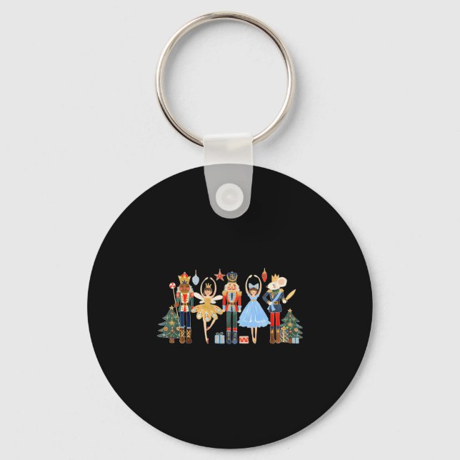 Porte-clés Nutcracker Squad Ballet Dance Matching Family Chri (Recto)
