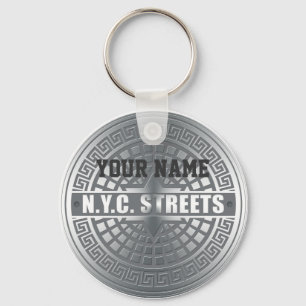 Porte-clés NYC du trou