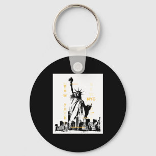 Porte-clés Nyc New York Pont de Brooklyn Statue de la Liberté