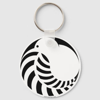 Porte-clés NZ Kiwi / Silver Fern