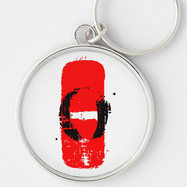 Porte-clés O- Blood Keychain (Devant)
