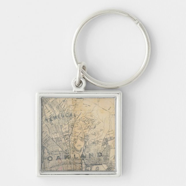 Porte-clés Oakland, Berkeley, Alameda (Devant)