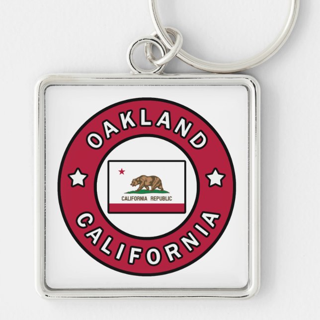 Porte-clés Oakland Californie (Devant)