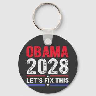Porte-clés Obama 2028 Réparons cette élection démocratique US