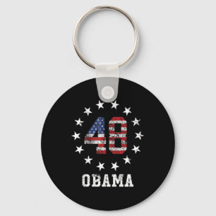 Porte-clés Obama 2028 Vote Obama pour l'élection présidentiel