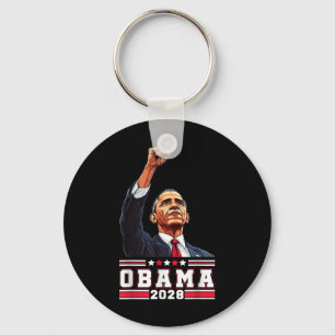Porte-clés Obama 2028 Voter Chemise Obama Pour Le Président 2