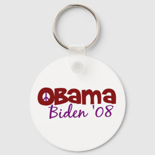 Porte-clés Obama Biden pour la paix