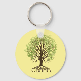 Porte-clés Obama Porte - clé d'arbre de paix
