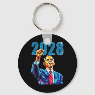 Porte-clés Obama pour le président 2028 Obama 2028