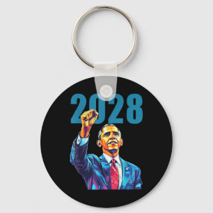 Porte-clés Obama Pour Le Président 2028 Obama 48ème Président
