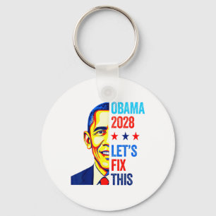 Porte-clés Obama Président Vintage 2028 Obama _2