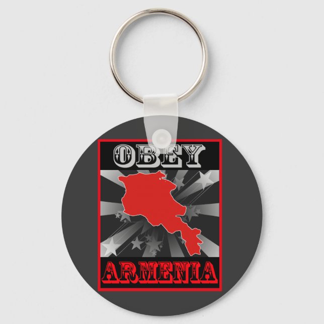 Porte-clés Obey Arménie (Recto)