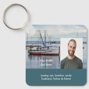 Porte-clés Objet-souvenir commémoratif pour pêcheur commercia