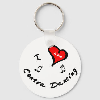 Porte-clés Objets Contra Dancing - I Heart Contra Dancing