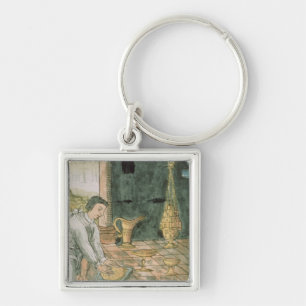 Porte-clés Objets d'or dans un magasin aztèque